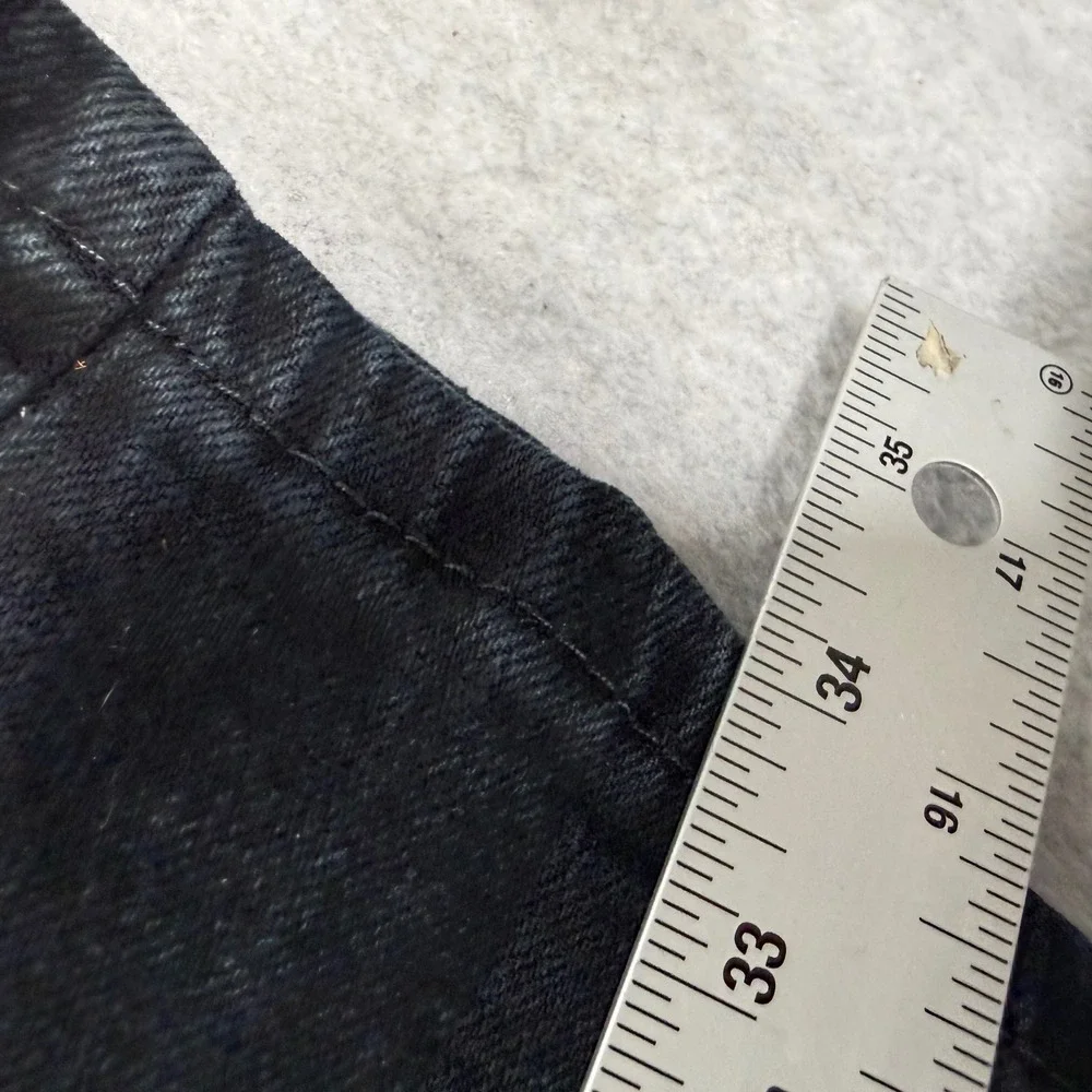 Levi's 511 Slim Fit Jeans Mens 32x34 Black Stretch Denim Casual